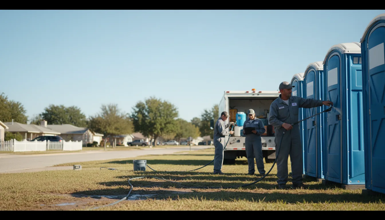Long-Term Portable Toilet Rental in Choctaw, OK near me